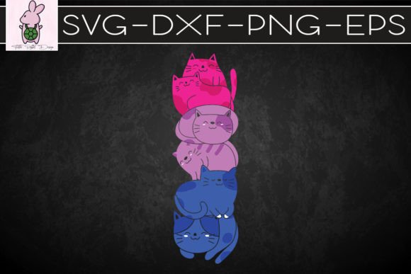 Bi Pride Cat LGBT Cute Kawaii Cats Embroidery Review