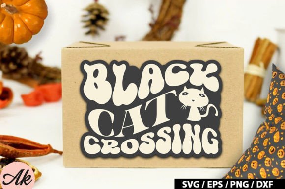 Black Cat Crossing Retro Stickers Review
