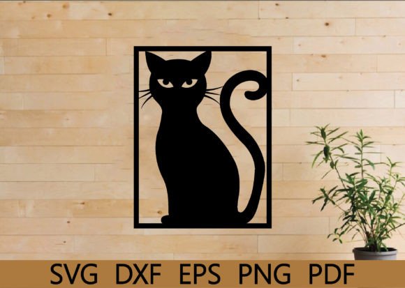 Cat Metal Wall Art Review for Embroidery Projects