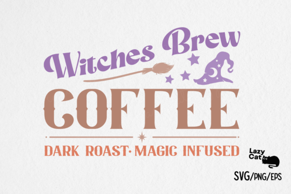 Halloween Coffee Witch Sign SVG PNG Review