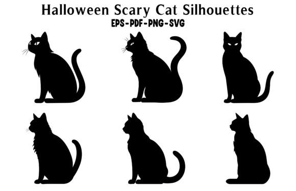 Halloween Scary Cat Vector Illustration Review