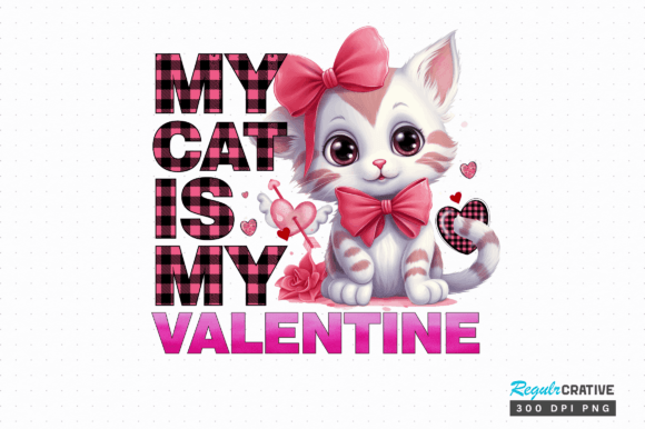 My Cat is My Valentine Png Design Review