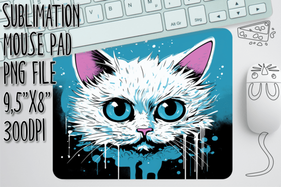 Quirky Cat Poses Mouse Pad Artwork Review
