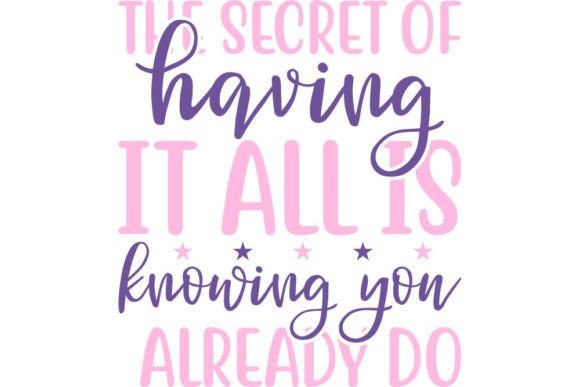 The Secret Having It All Embroidery Review
